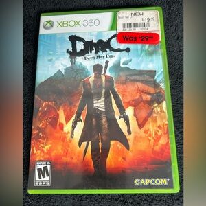 DMC: Devil May Cry Xbox 360 Game Disc and Original Case Included